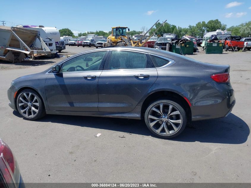 2015 CHRYSLER 200 C - 1C3CCCEG0FN553615