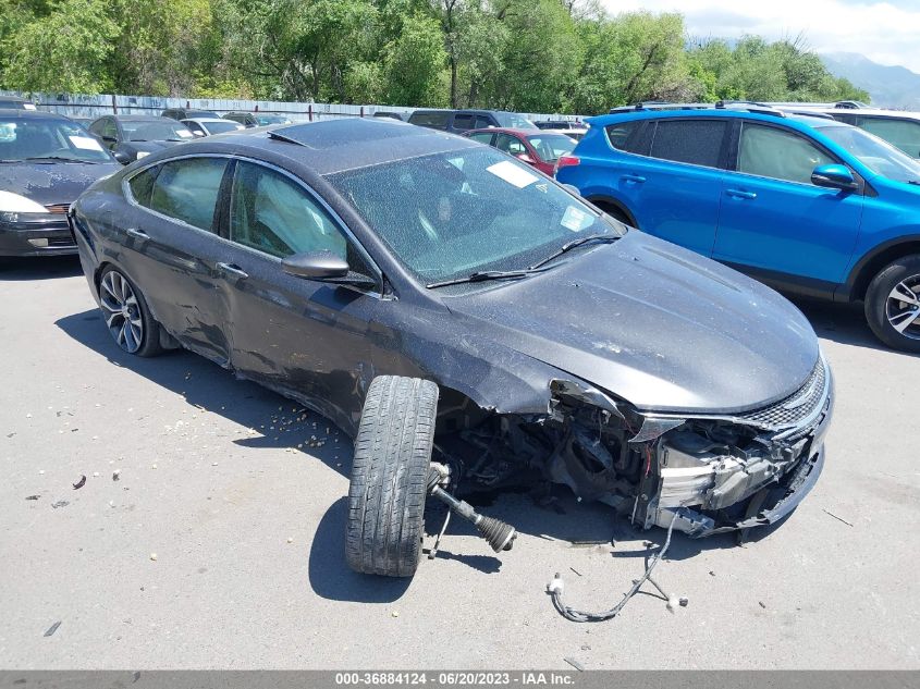 2015 CHRYSLER 200 C - 1C3CCCEG0FN553615