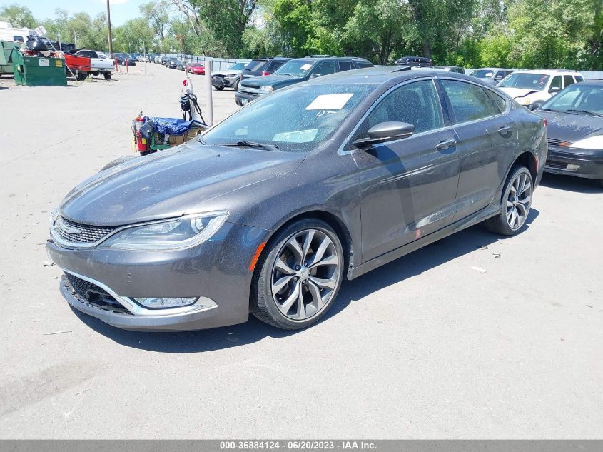 2015 CHRYSLER 200 C - 1C3CCCEG0FN553615