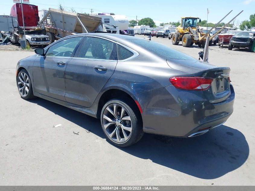 2015 CHRYSLER 200 C - 1C3CCCEG0FN553615