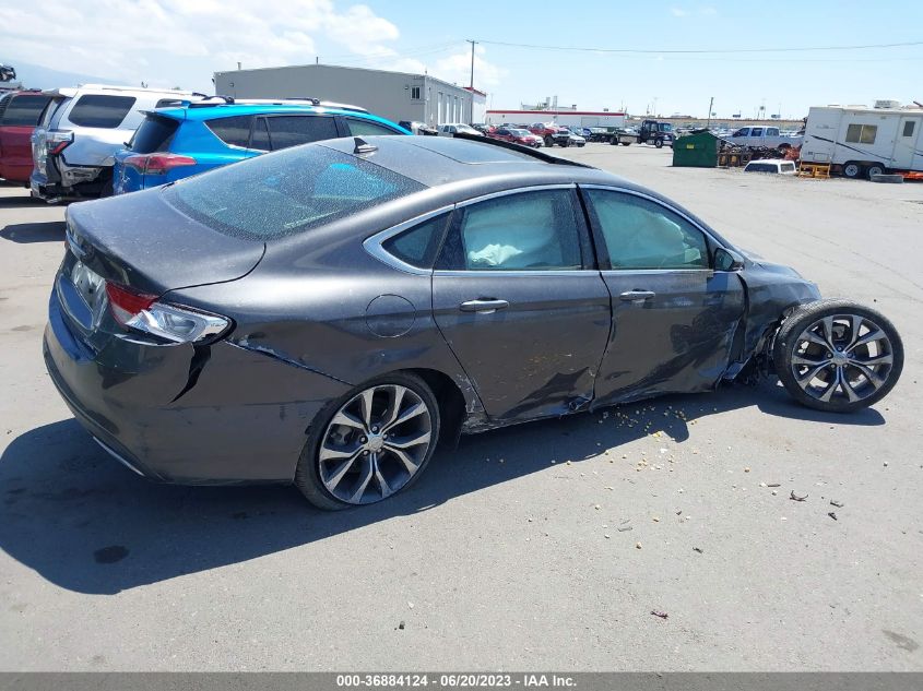 2015 CHRYSLER 200 C - 1C3CCCEG0FN553615