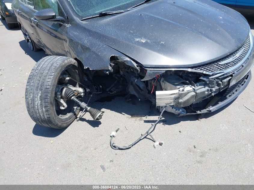 2015 CHRYSLER 200 C - 1C3CCCEG0FN553615