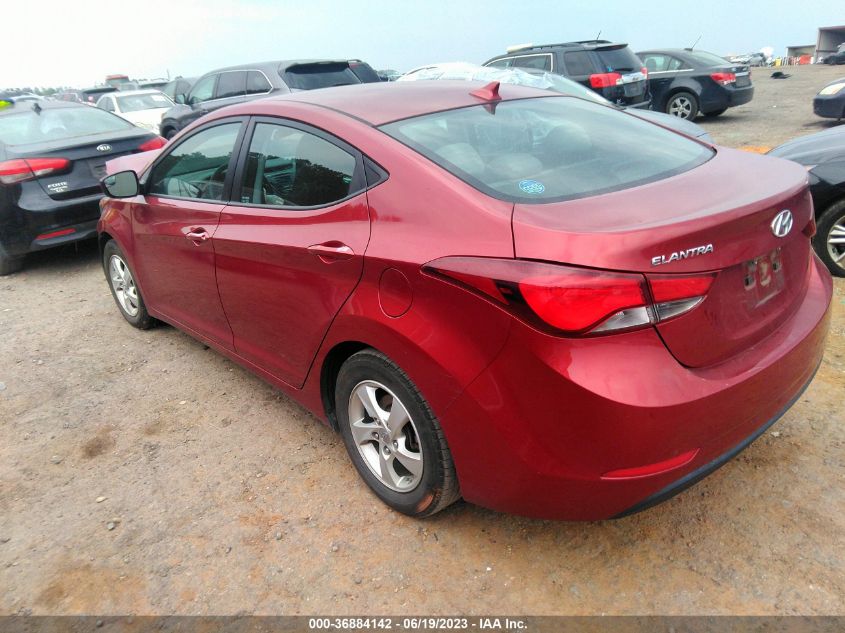 2014 HYUNDAI ELANTRA SE - 5NPDH4AE5EH535329