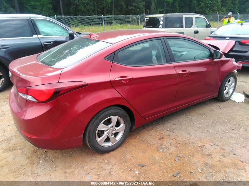 2014 HYUNDAI ELANTRA SE - 5NPDH4AE5EH535329