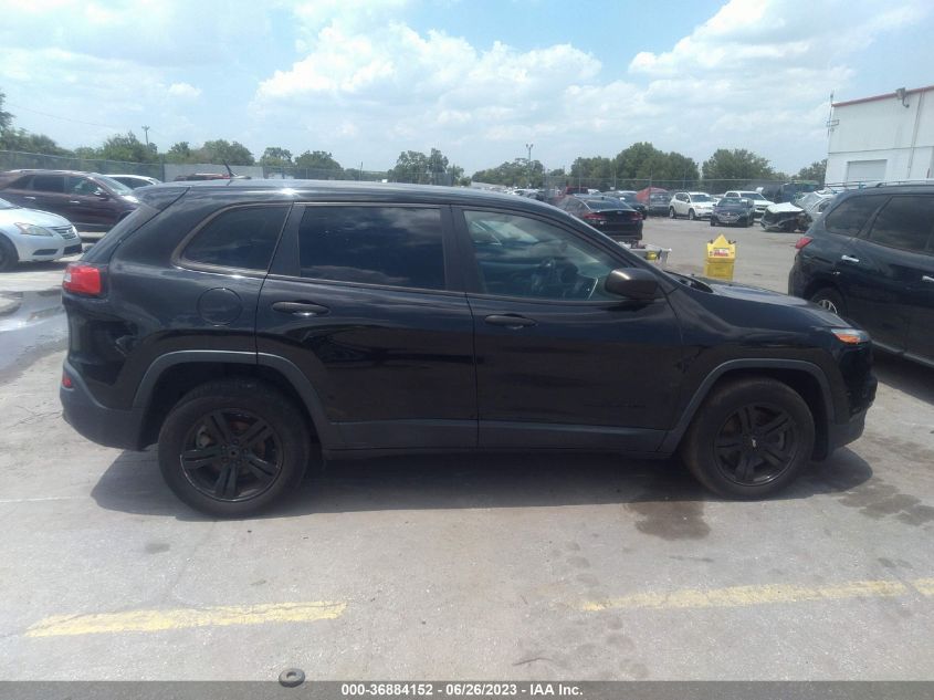 2017 JEEP CHEROKEE SPORT - 1C4PJLAB3HW508467