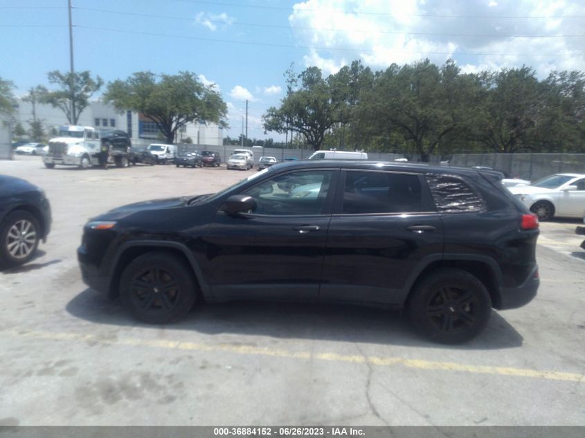 2017 JEEP CHEROKEE SPORT - 1C4PJLAB3HW508467