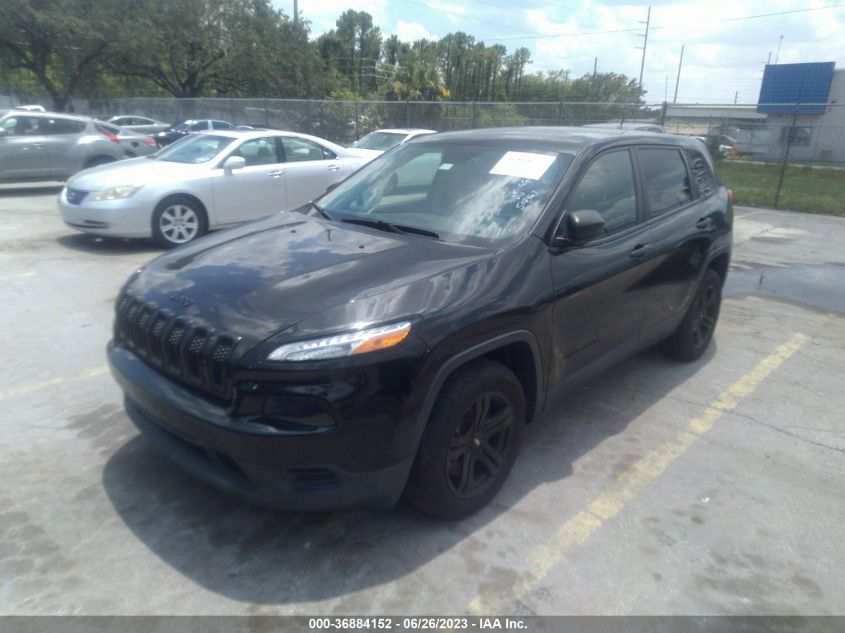 2017 JEEP CHEROKEE SPORT - 1C4PJLAB3HW508467