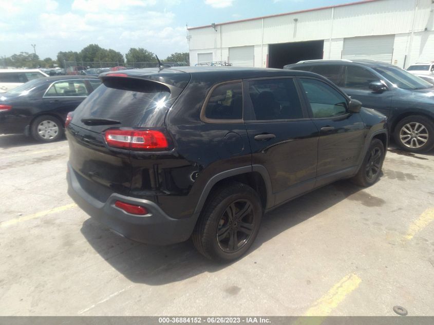 2017 JEEP CHEROKEE SPORT - 1C4PJLAB3HW508467
