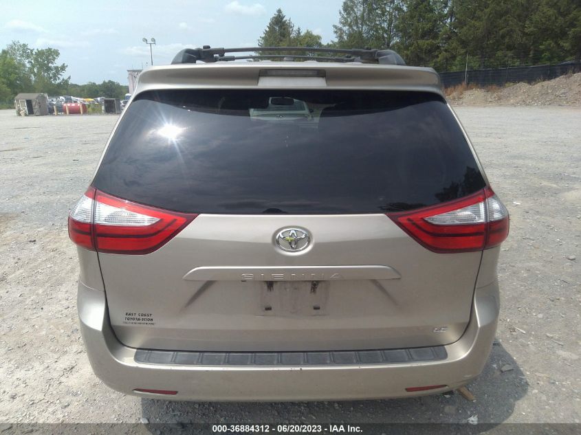 2015 TOYOTA SIENNA LE - 5TDKK3DC6FS553444