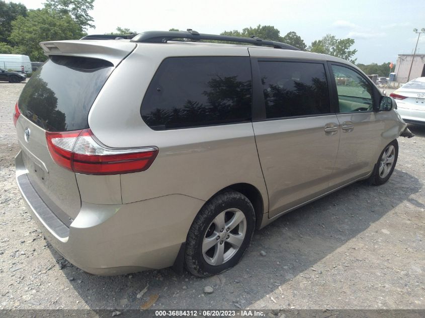 2015 TOYOTA SIENNA LE - 5TDKK3DC6FS553444