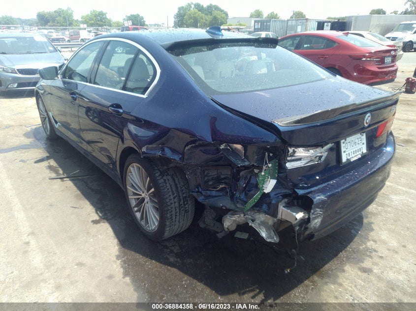 VIN WBAJA5C56KWW09046 2019 BMW 5 SERIES 530I