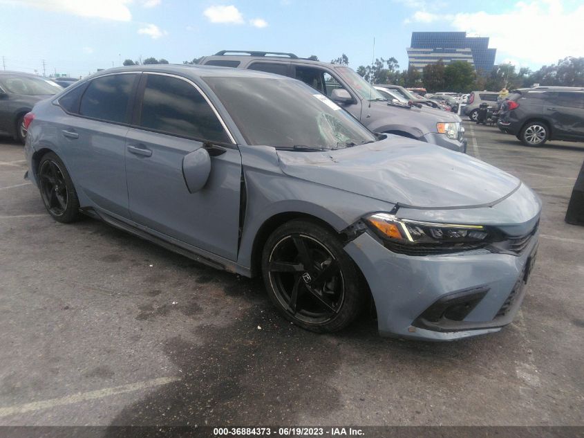 2022 HONDA CIVIC SEDAN TOURING - 2HGFE1F91NH315126
