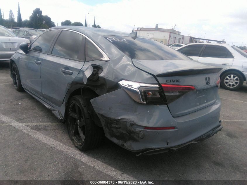 2022 HONDA CIVIC SEDAN TOURING - 2HGFE1F91NH315126