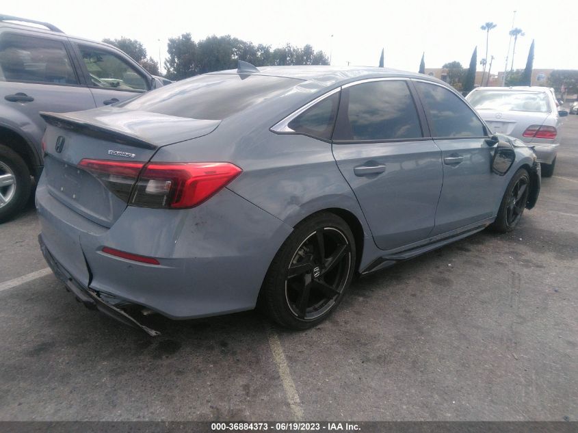 2022 HONDA CIVIC SEDAN TOURING - 2HGFE1F91NH315126