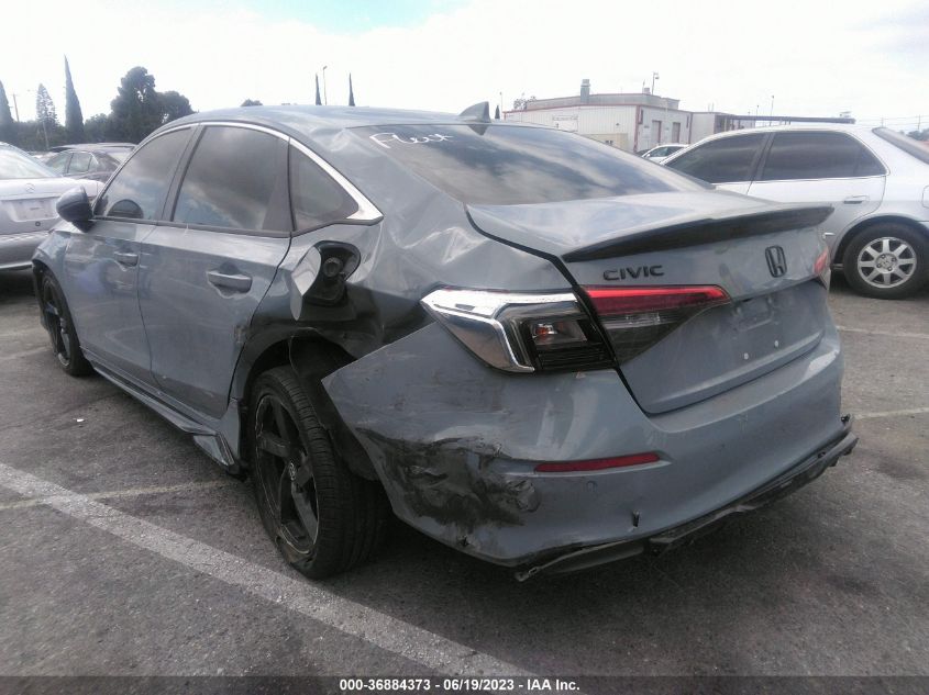 2022 HONDA CIVIC SEDAN TOURING - 2HGFE1F91NH315126