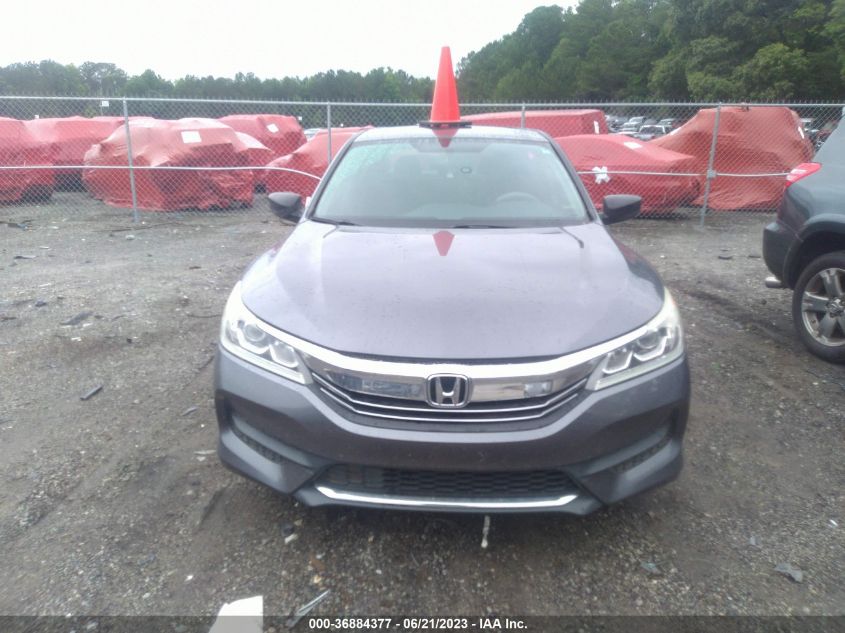2016 HONDA ACCORD SEDAN LX - 1HGCR2F34GA175132
