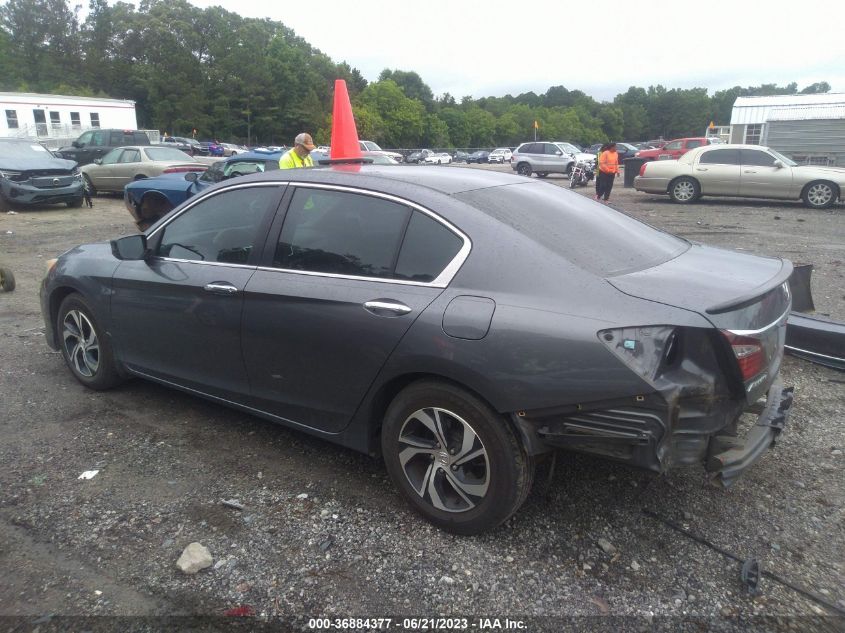 2016 HONDA ACCORD SEDAN LX - 1HGCR2F34GA175132