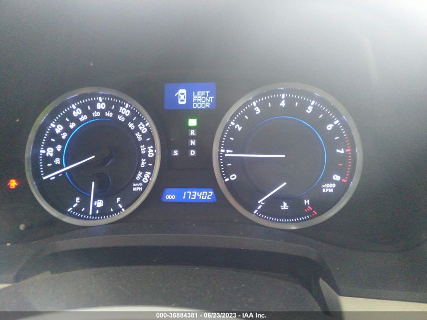 2013 LEXUS IS 250 - JTHCF5C20D5062785