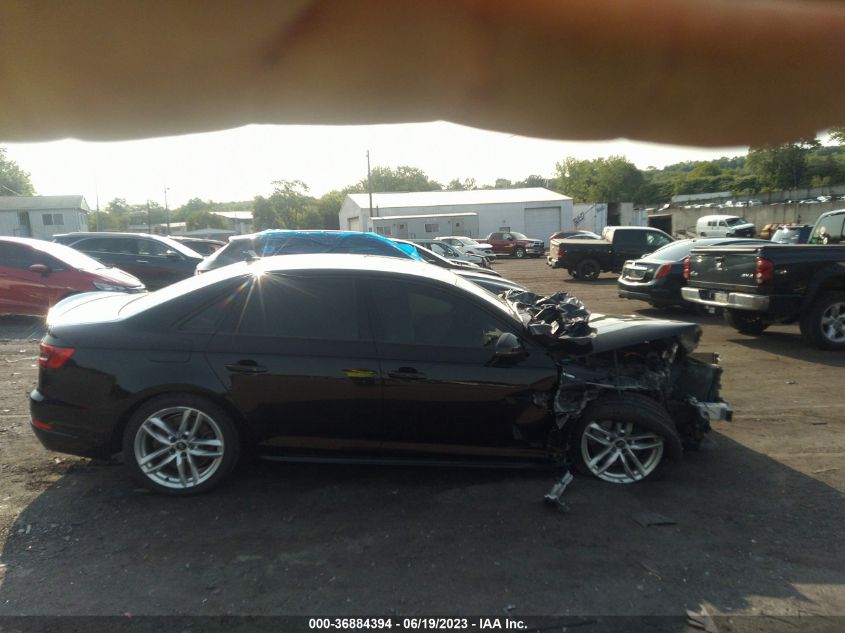 2017 AUDI A4 PREMIUM - WAUDNAF41HN045205