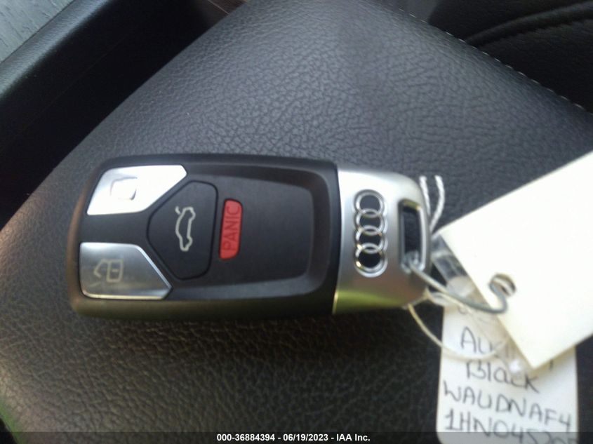 2017 AUDI A4 PREMIUM - WAUDNAF41HN045205