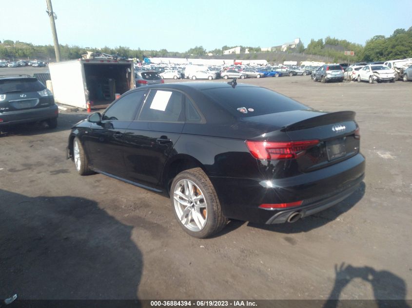 2017 AUDI A4 PREMIUM - WAUDNAF41HN045205