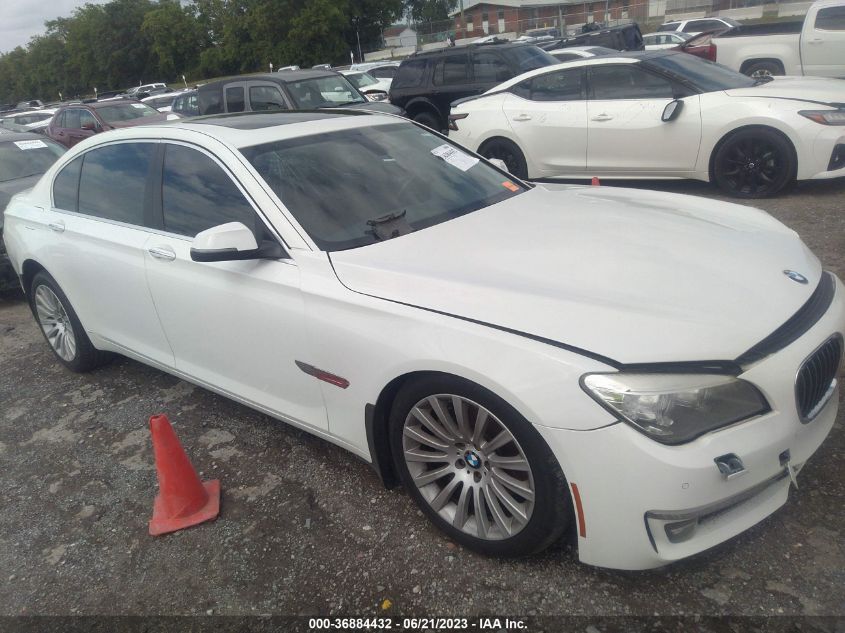 2013 BMW 7 SERIES 740LI - WBAYE4C56DDW22780
