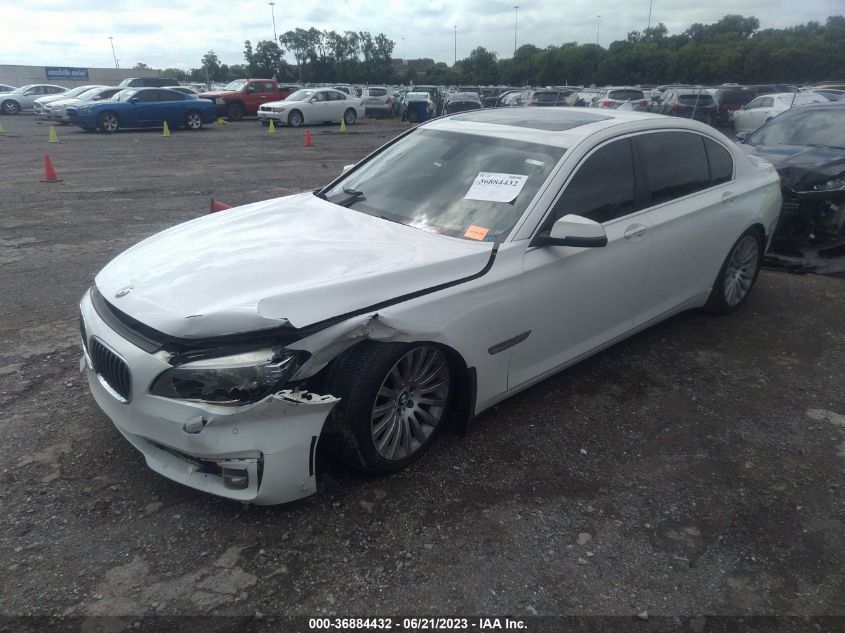 2013 BMW 7 SERIES 740LI - WBAYE4C56DDW22780