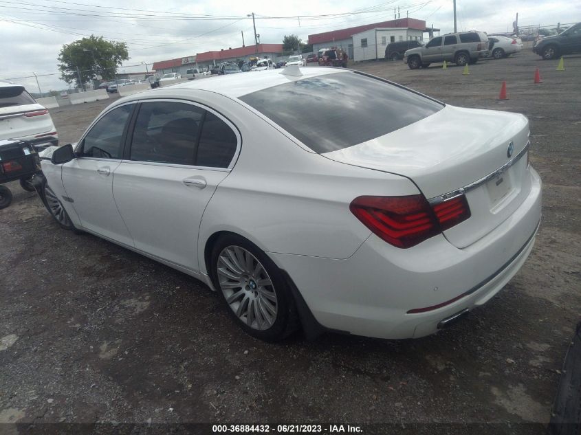 2013 BMW 7 SERIES 740LI - WBAYE4C56DDW22780