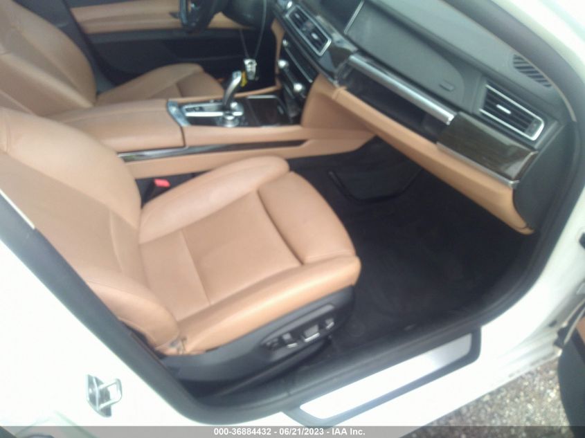 2013 BMW 7 SERIES 740LI - WBAYE4C56DDW22780