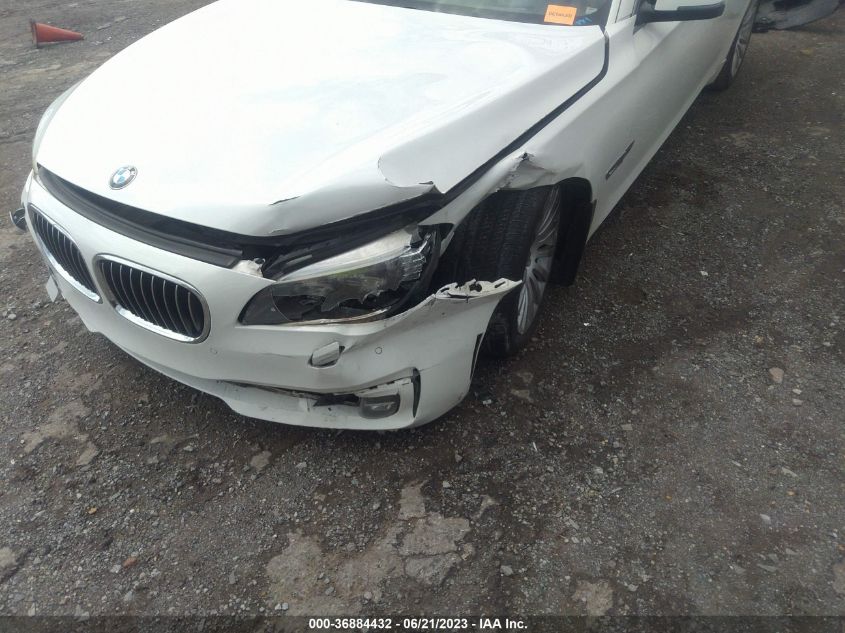 2013 BMW 7 SERIES 740LI - WBAYE4C56DDW22780