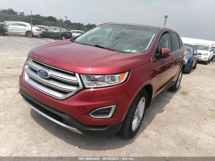 2FMTK4J99FBB07708 2015 FORD EDGE, photo no. 2