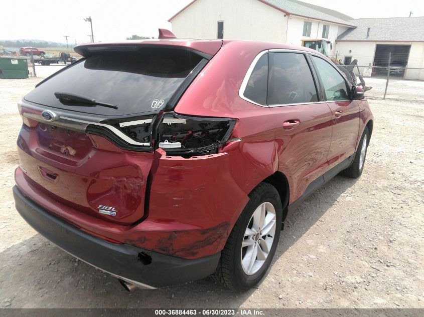 2FMTK4J99FBB07708 2015 FORD EDGE, photo no. 4