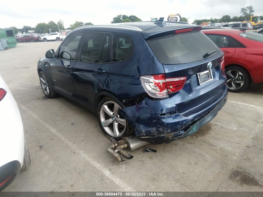 2017 BMW X3 SDRIVE28I - 5UXWZ7C35H0X39065