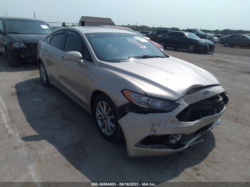 2017 FORD FUSION SE - 3FA6P0H7XHR185893