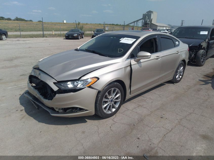 2017 FORD FUSION SE - 3FA6P0H7XHR185893