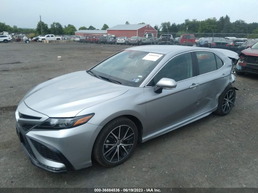 2022 TOYOTA CAMRY SE - 4T1G11AK2NU677922