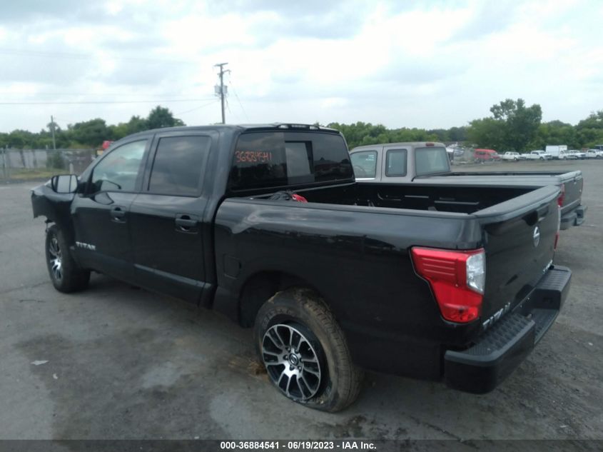 2022 NISSAN TITAN SV - 1N6AA1EC7NN105281
