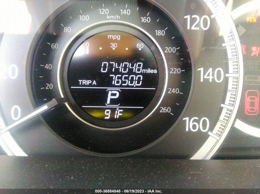 2014 HONDA ACCORD SEDAN EX-L - 1HGCR2F88EA060767