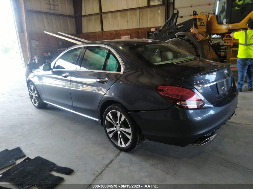 2016 MERCEDES-BENZ C-CLASS C 300 - 55SWF4KB7GU104140