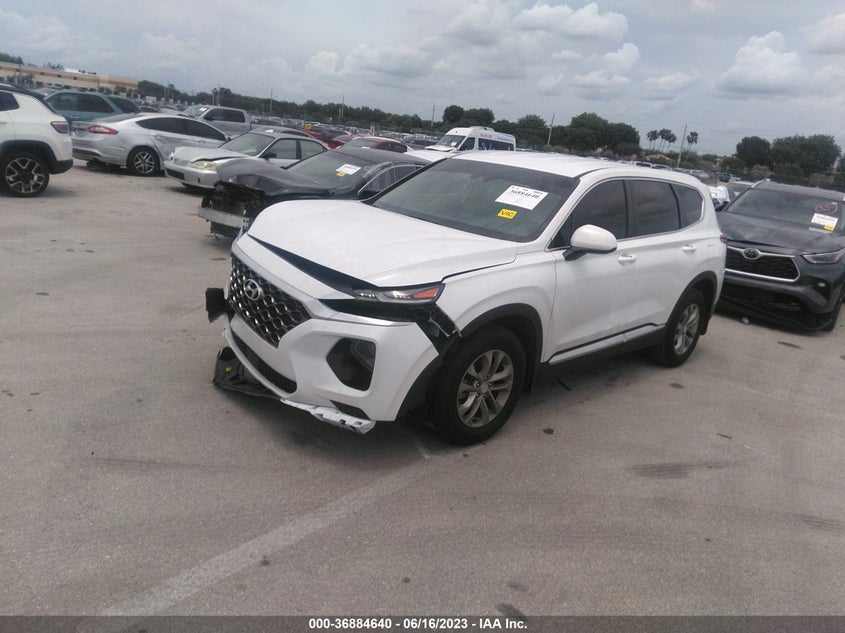 VIN 5NMS23AD1LH247604 2020 HYUNDAI SANTA FE SE