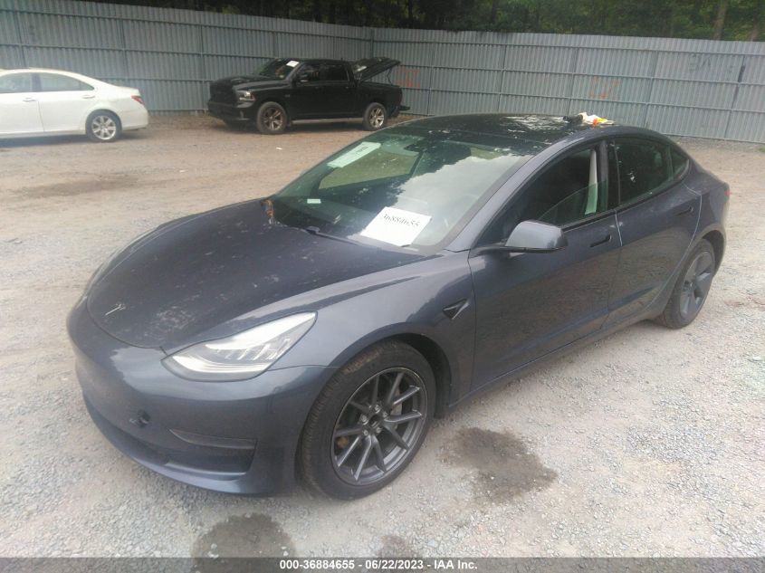 2021 TESLA MODEL 3 STANDARD RANGE PLUS - 5YJ3E1EA3MF854073