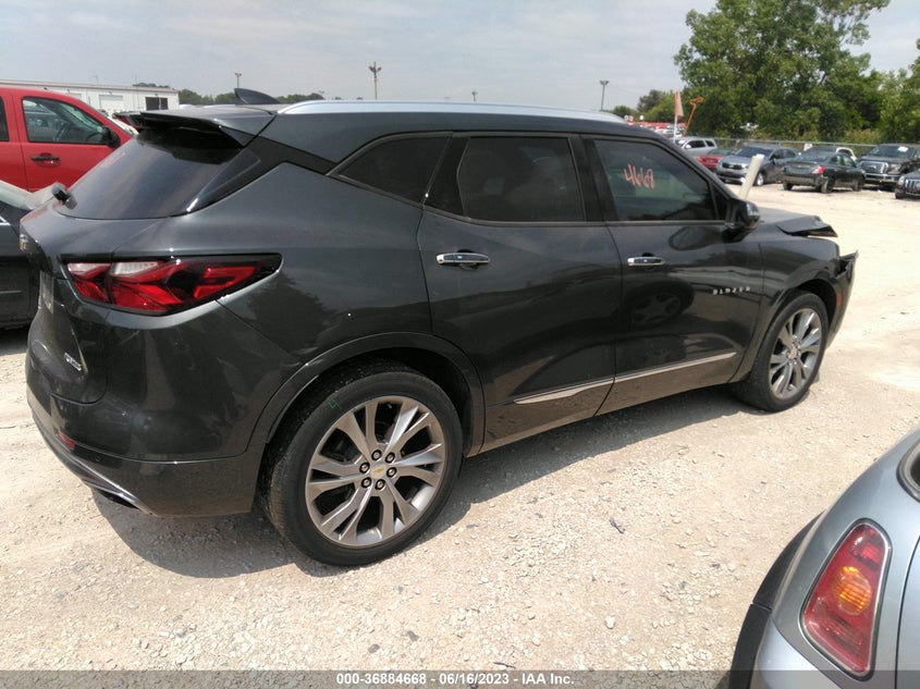 VIN 3GNKBFRS0KS570688 2019 CHEVROLET BLAZER PREMIER