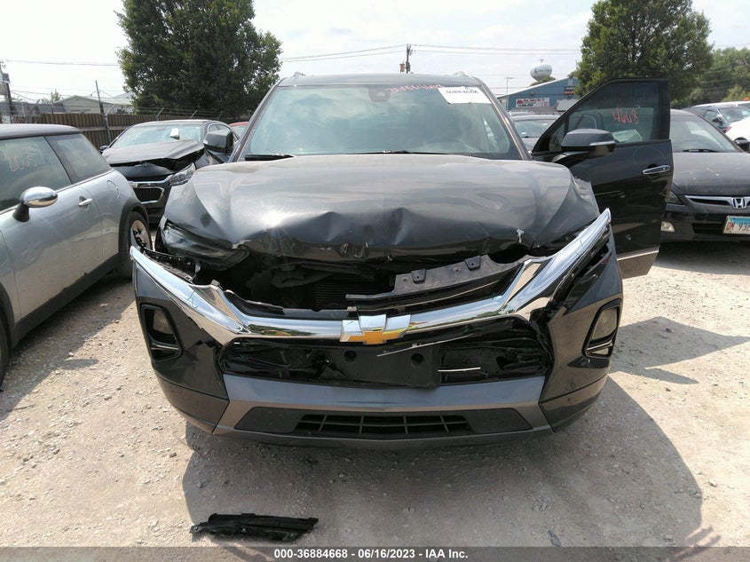 VIN 3GNKBFRS0KS570688 2019 CHEVROLET BLAZER PREMIER