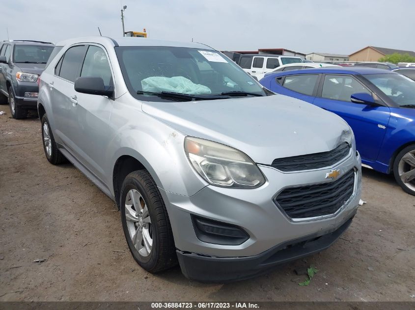 2017 CHEVROLET EQUINOX LS - 2GNALBEK3H1540371