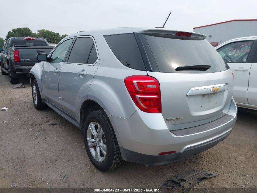 2017 CHEVROLET EQUINOX LS - 2GNALBEK3H1540371