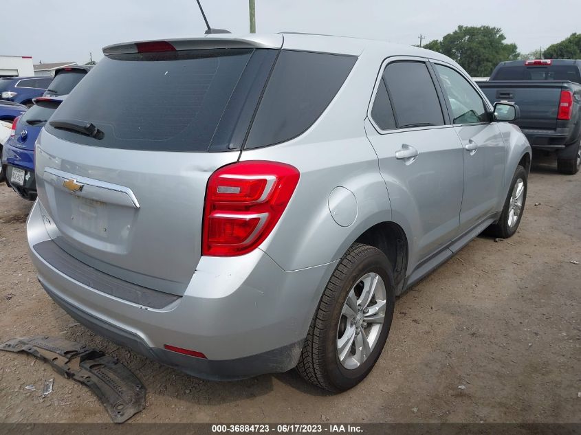 2017 CHEVROLET EQUINOX LS - 2GNALBEK3H1540371
