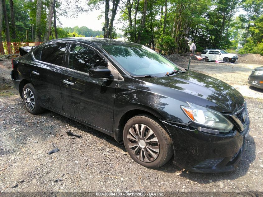 2016 NISSAN SENTRA S/SV/SR/SL - 3N1AB7AP1GY270649