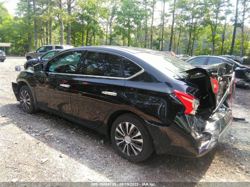2016 NISSAN SENTRA S/SV/SR/SL - 3N1AB7AP1GY270649