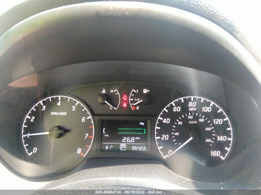 2016 NISSAN SENTRA S/SV/SR/SL - 3N1AB7AP1GY270649