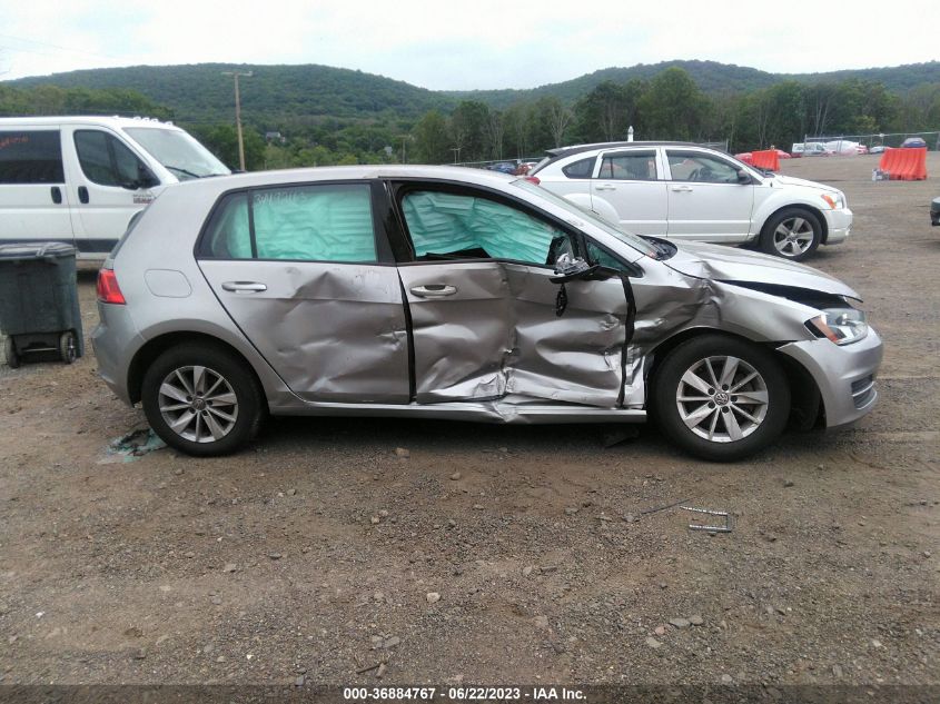 2017 VOLKSWAGEN GOLF S - 3VW217AU9HM035805